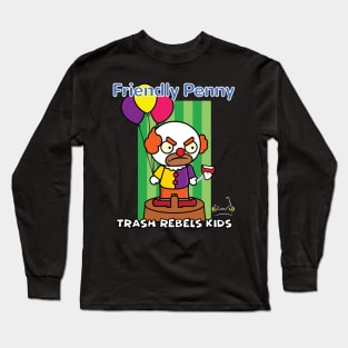 Friendly Penny - Trashrebelskids Long Sleeve T-Shirt